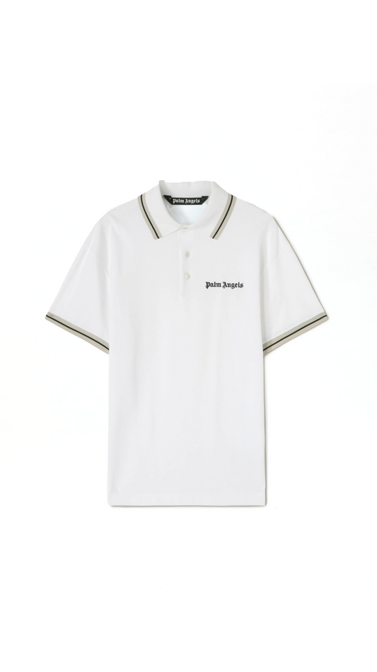 Classic Logo Polo Shirt - White