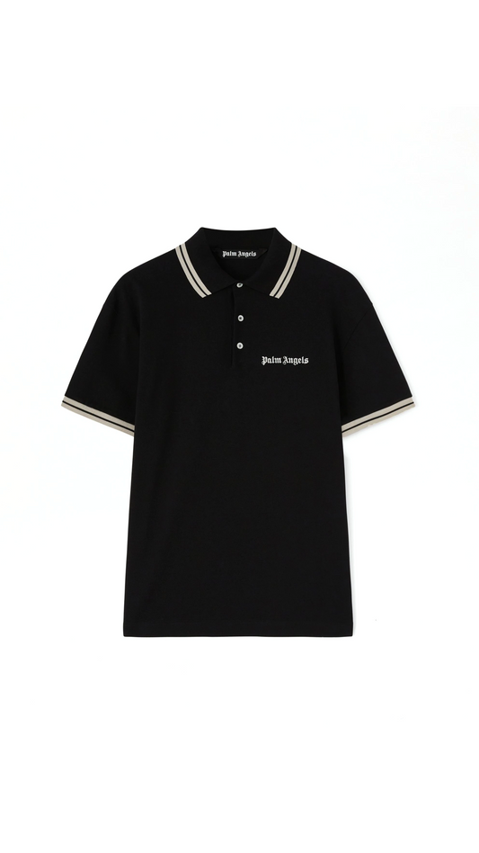 Classic Logo Polo Shirt - Black