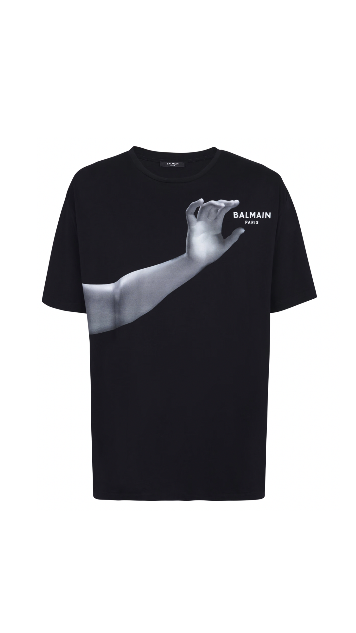 Classic Statue Print T-shirt - Black