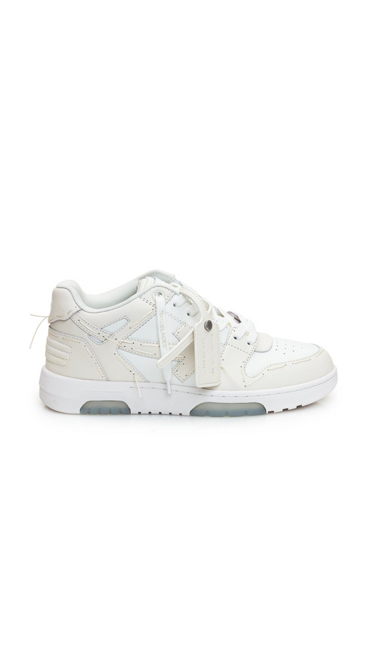 Out Of Office Stitched Sneakers - White