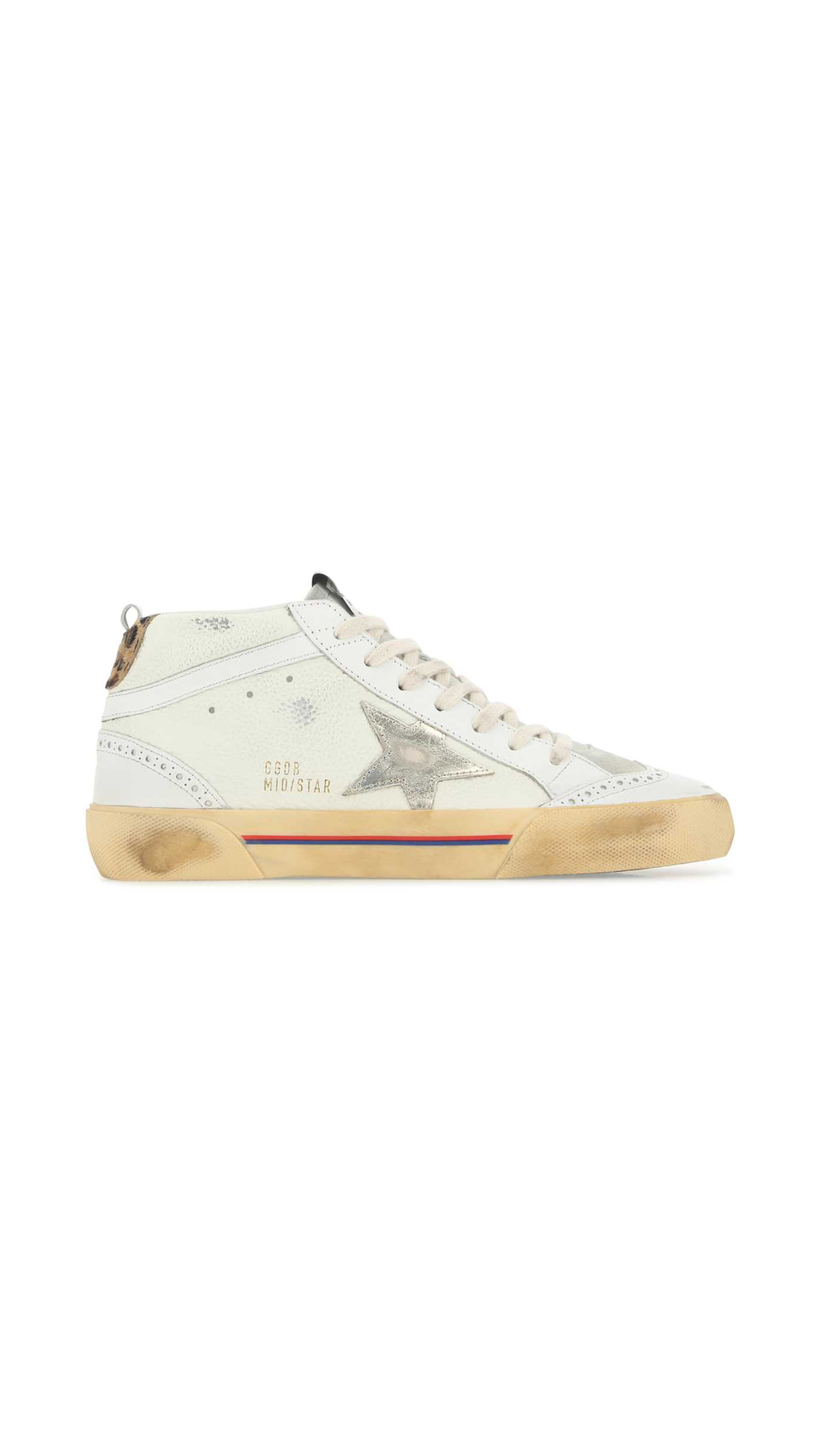 Mid-star Sneakers - White