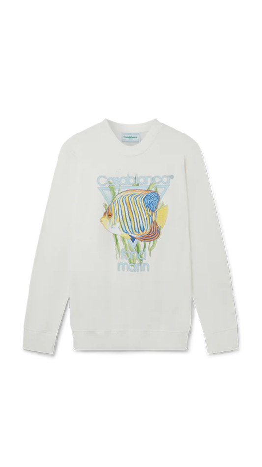 Fond Marin Sweatshirt - Off White
