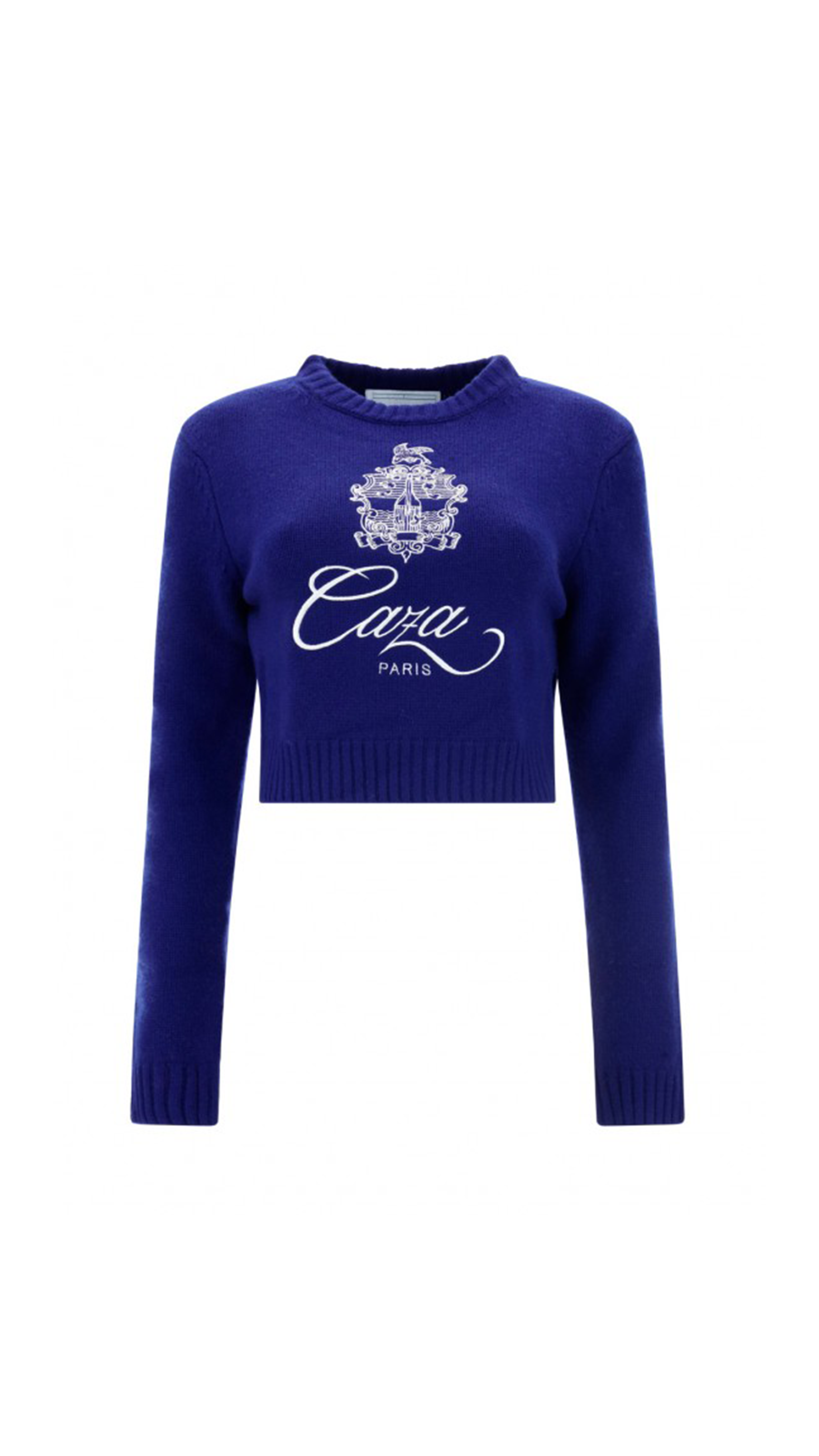 Embleme De Caza Crew Neck Jumper - Blue