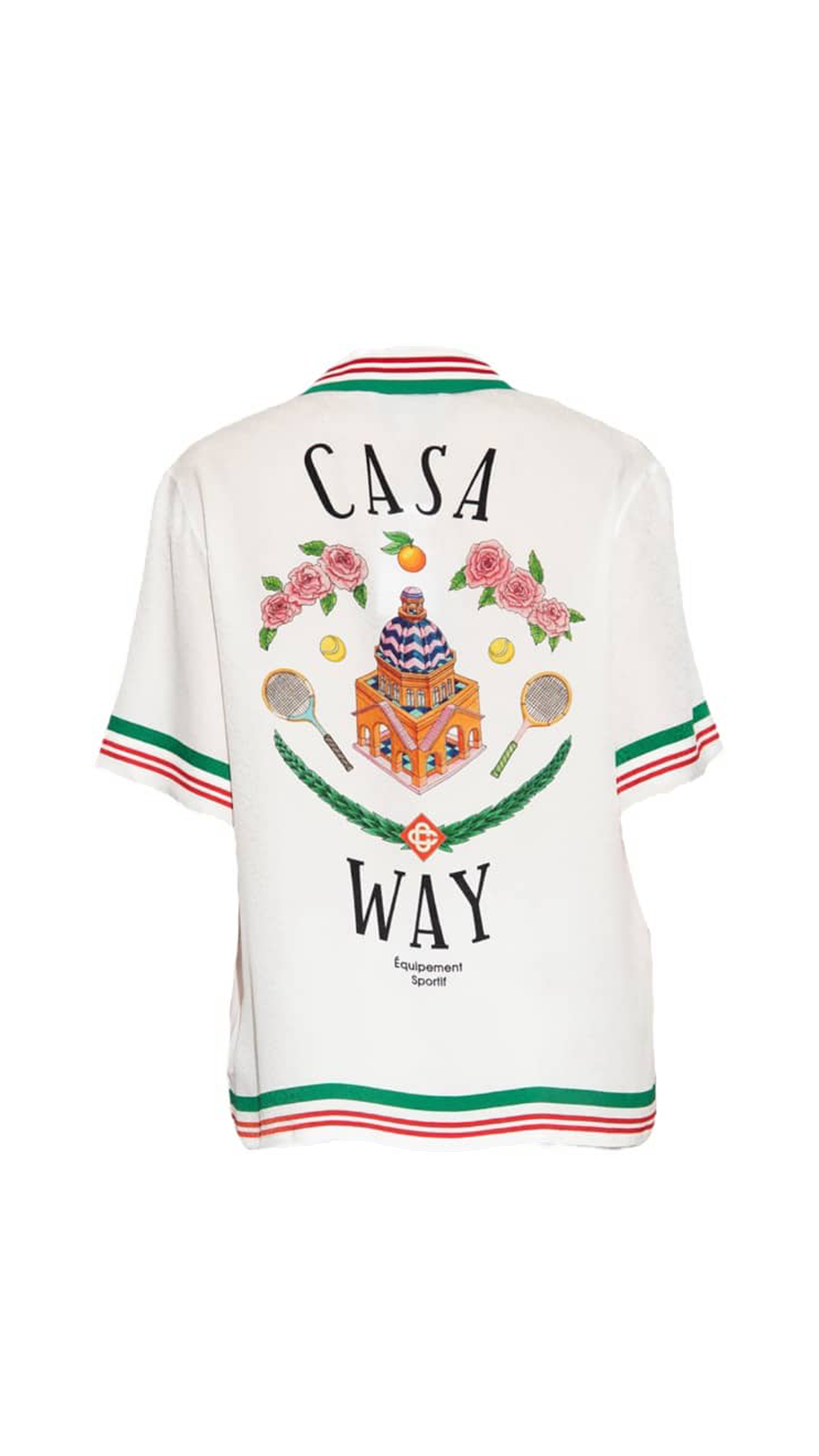 Casa Way Silk Shirt - White