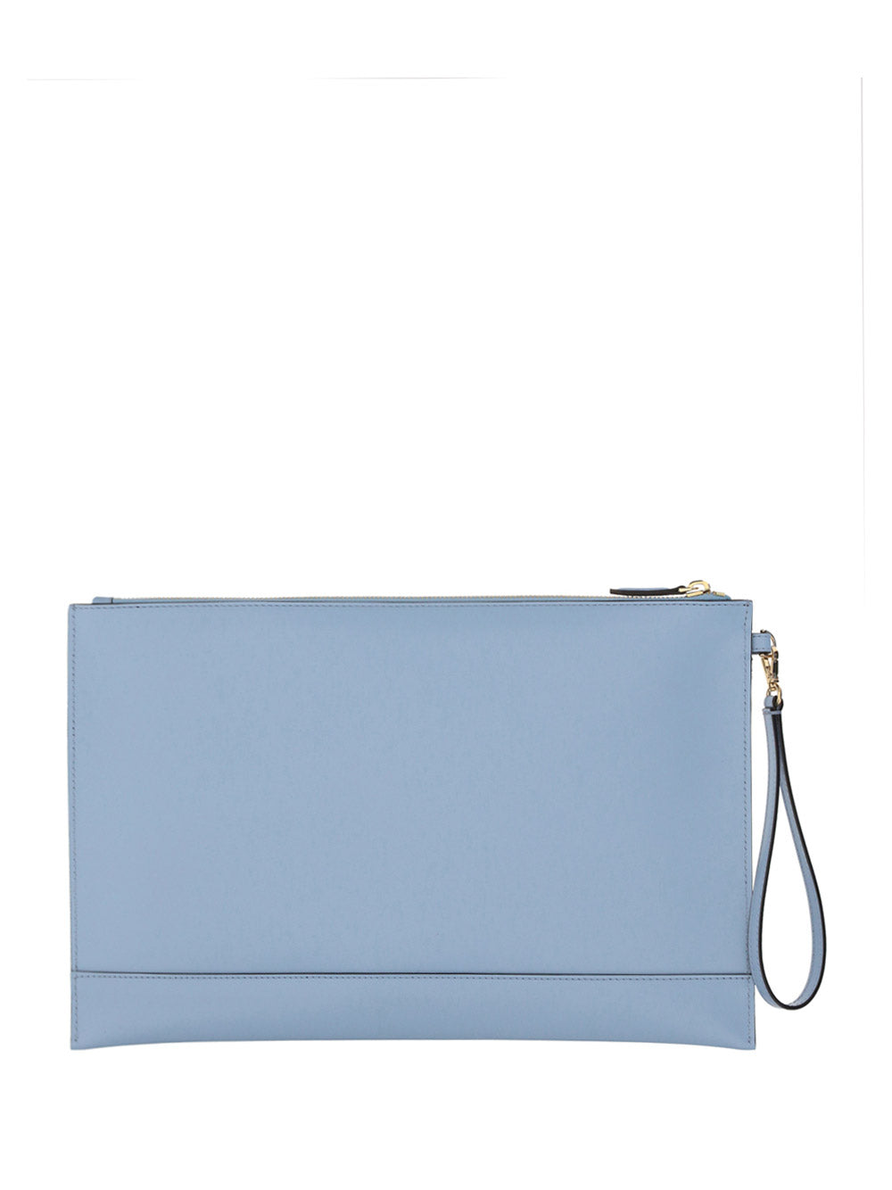 Large Flat Pouch - Light Blue