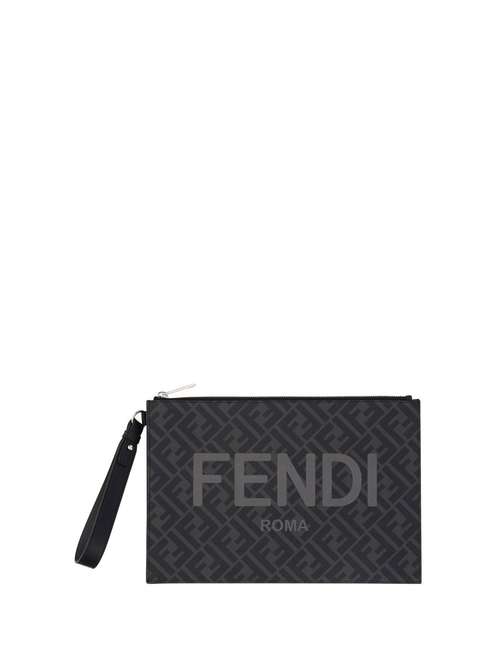 Flat Pouch - Black/Grey