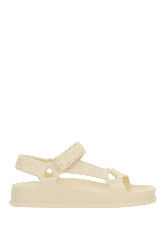 Rubber Sandals - Ivory