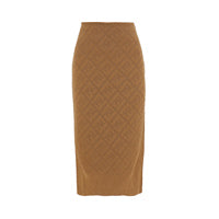 Viscose Skirt - Beige