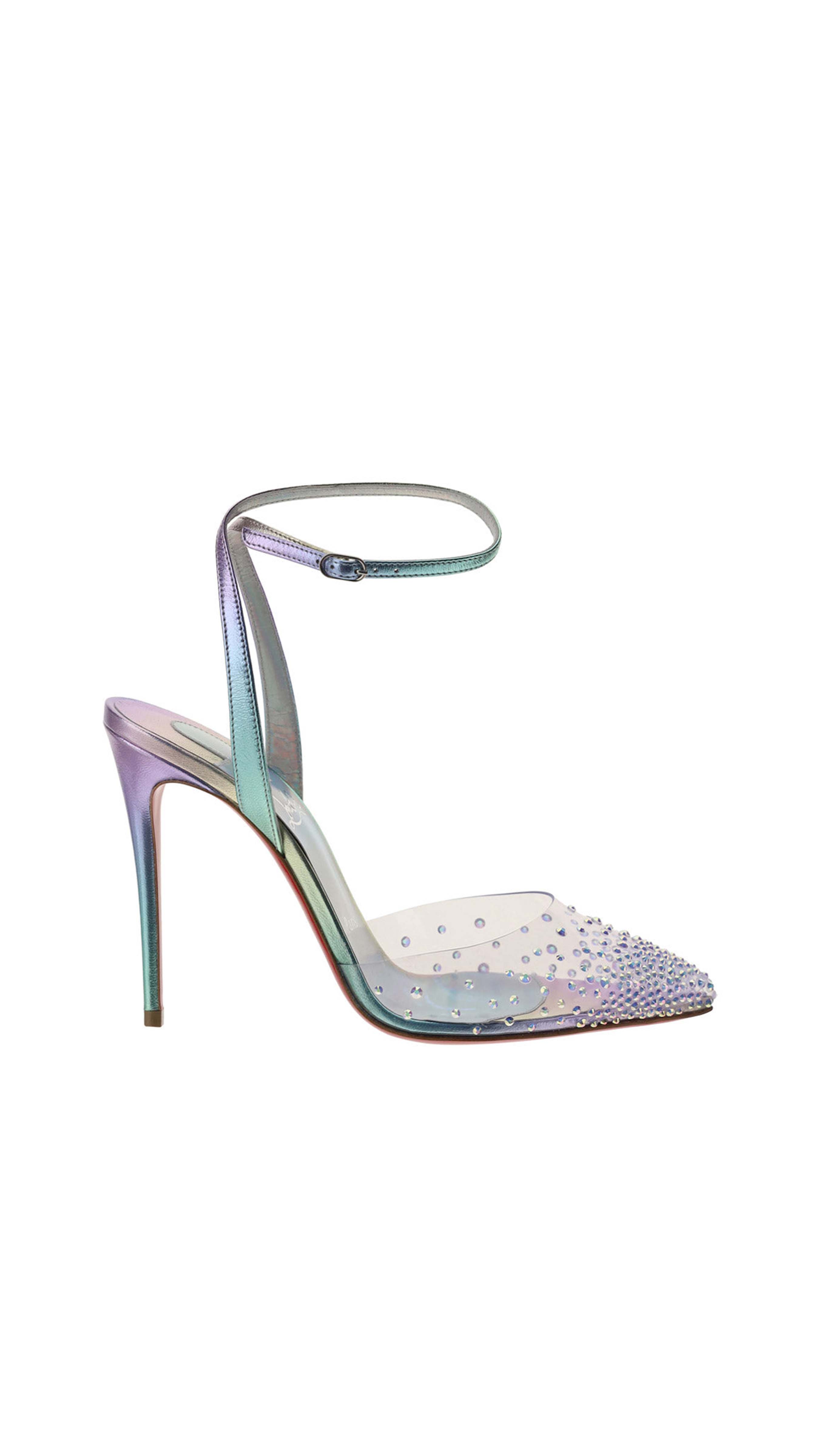 Spikaqueen 100mm Pumps - Transparent / Multi