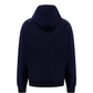 Jersey Hoodie with Logo Tag - Navy