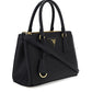 Galleria Saffiano Leather Small Bag - Black