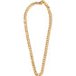 Gold Brass Simple Chain Necklace