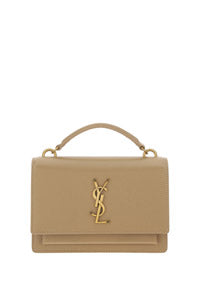Sunset Chain Bag In Smooth Leather - Nude