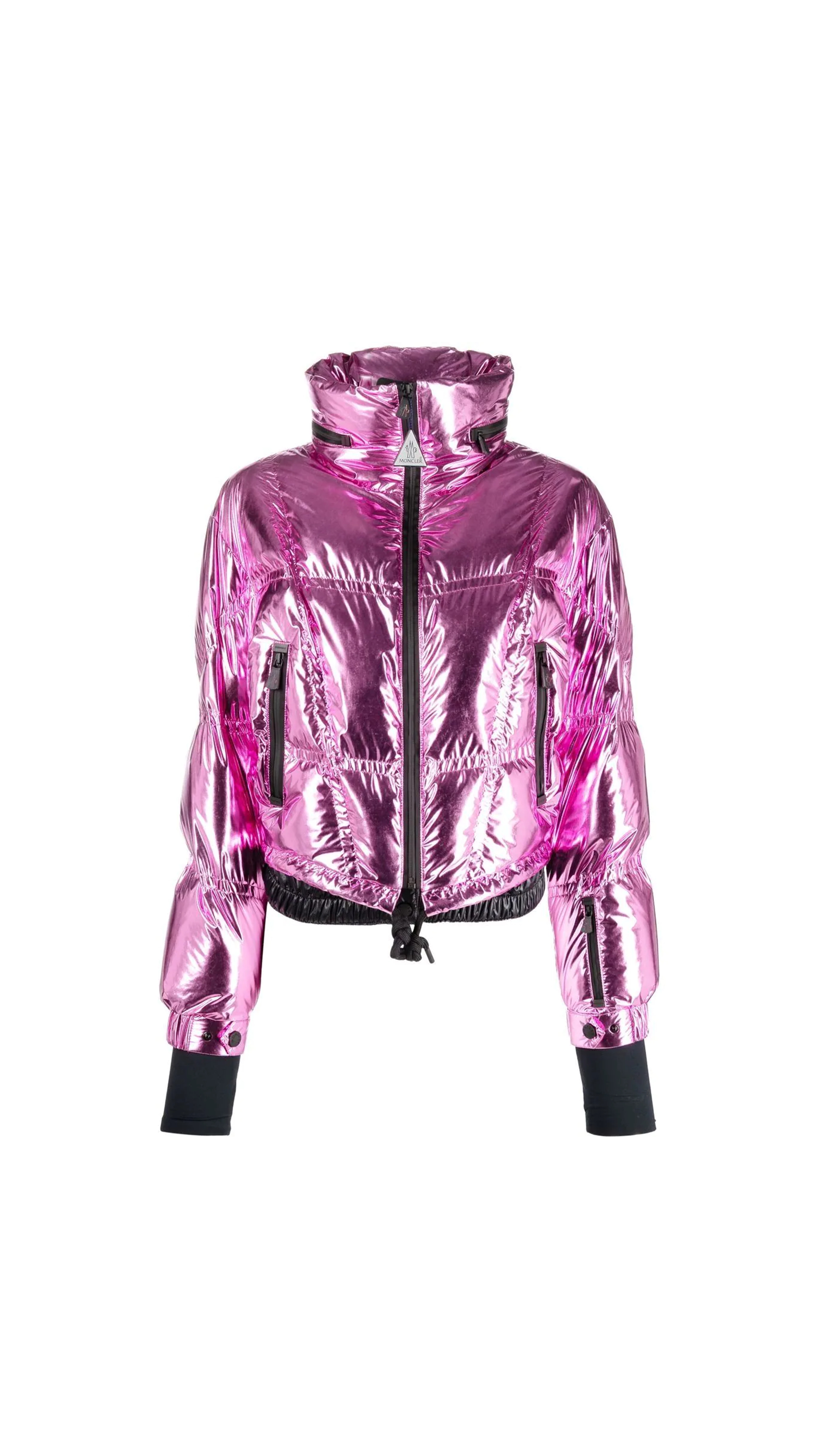 Valsorey Short Down Jacket - Metallic Pink