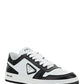 Downtown Leather Sneakers - Black / White