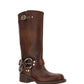 Buckled Knee-high Boots - Brown