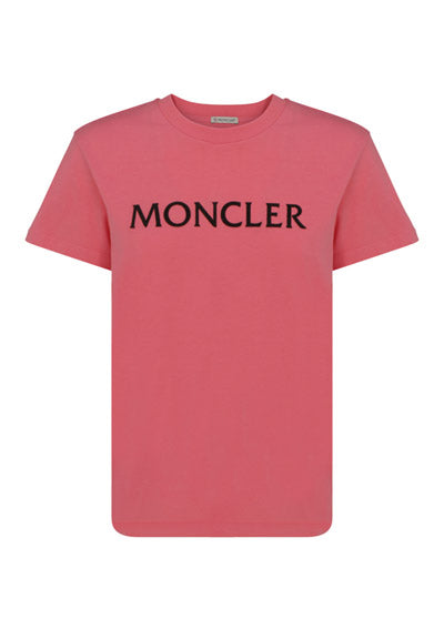 T-shirt with Logo - Coral Pink