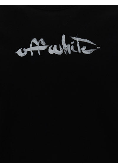 Paint Arrow Slim T-Shirt - Black