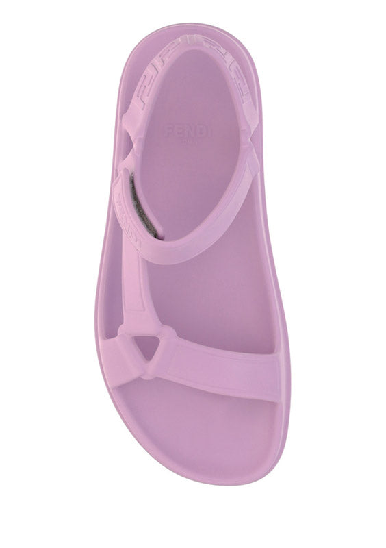 Rubber Sandals - Lilac.