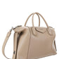 Medium antigona soft bag in smooth leather - Beige