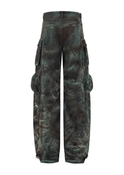 Fern Camouflage Pants - Green