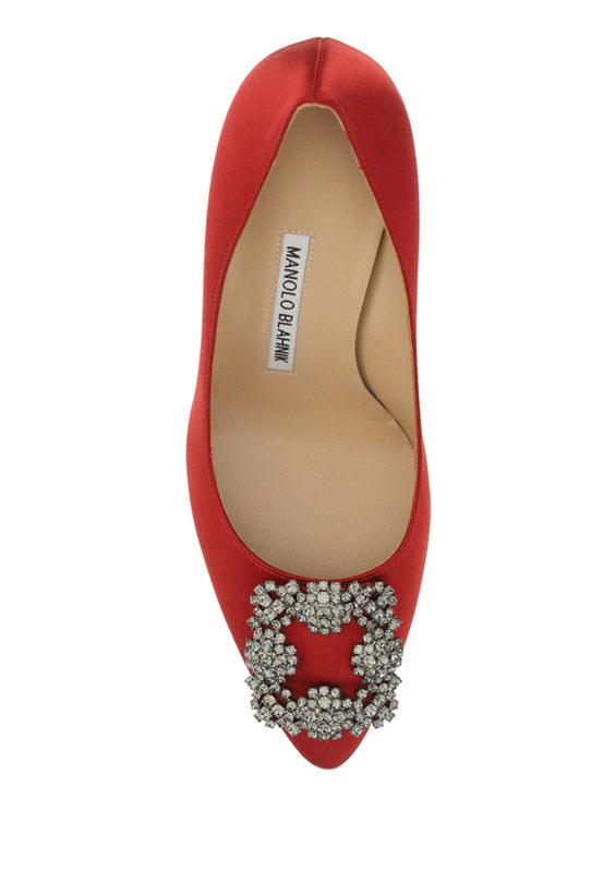 Hangisi Pumps 90MM - Red