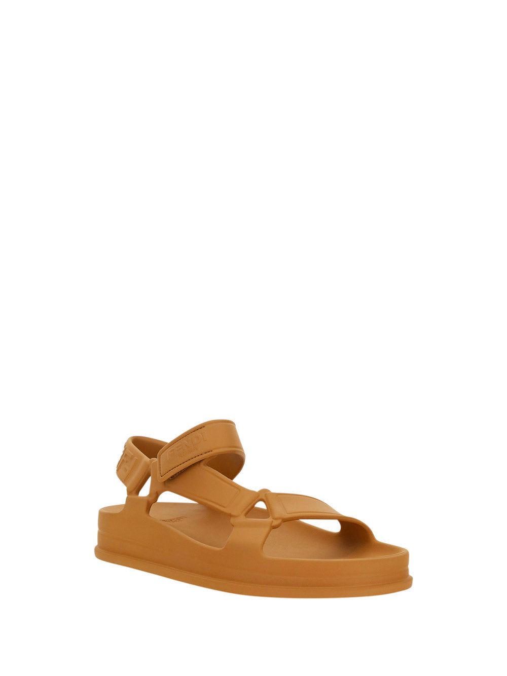 Rubber Sandals - Brown