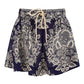Pattie Relaxed Shorts - Navy / Beige