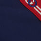 Cotton Piquet Polo with Interlocking G - Navy / Red