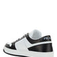 Downtown Leather Sneakers - Black / White