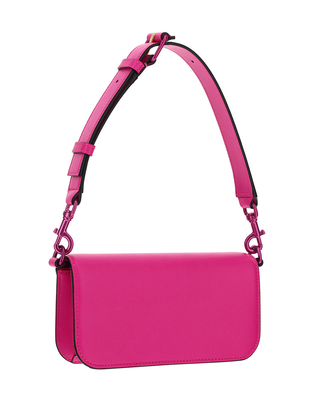 Mini Locò Crossbody Calfskin Bag - Pink PP