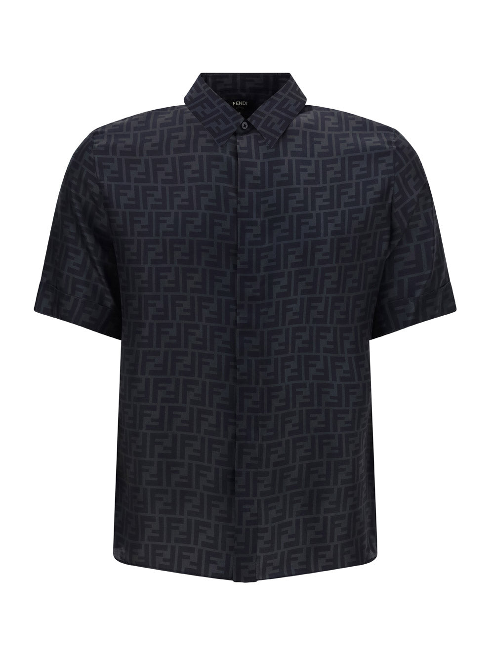 Silk Logo Shirt - Black