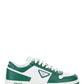 Downtown Leather Sneakers - White / Green