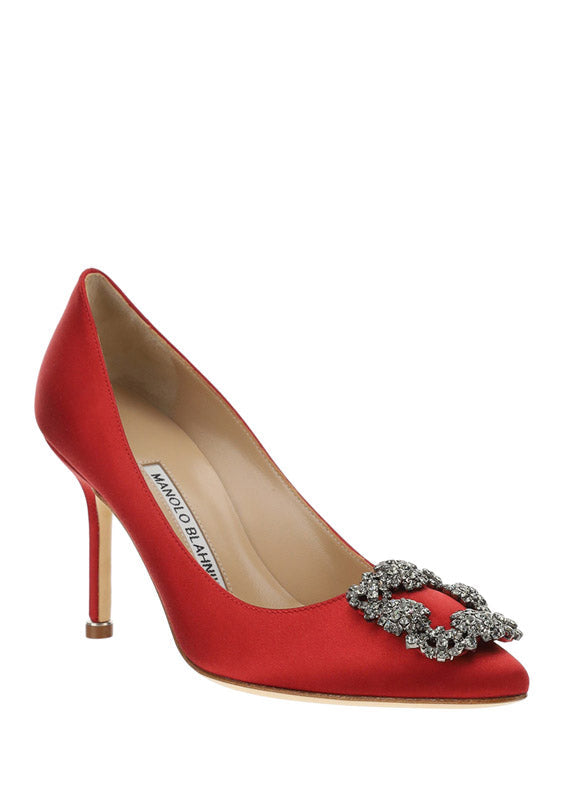 Hangisi Pumps 90MM - Red