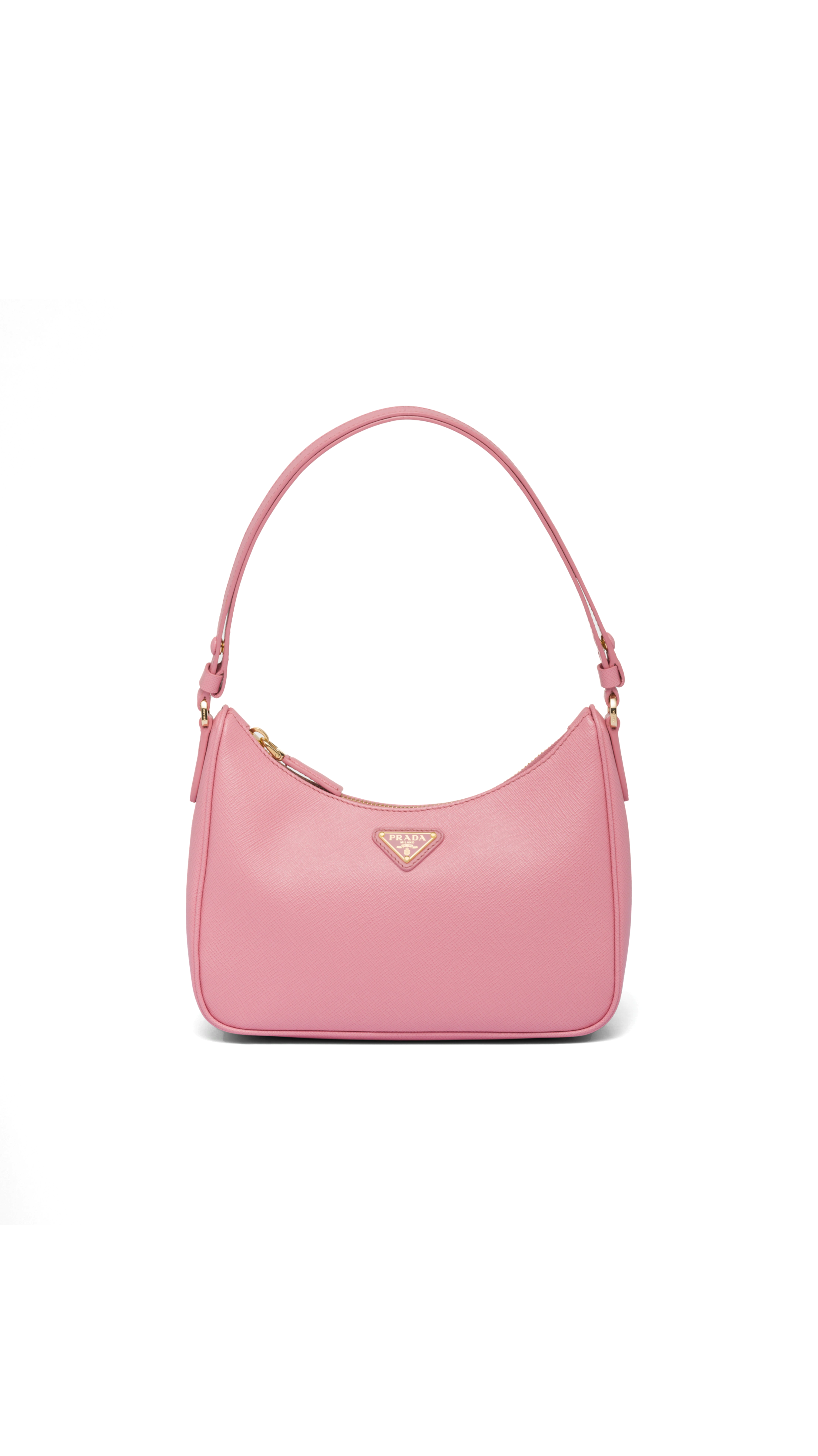 Saffiano Leather Mini-bag - Petal Pink