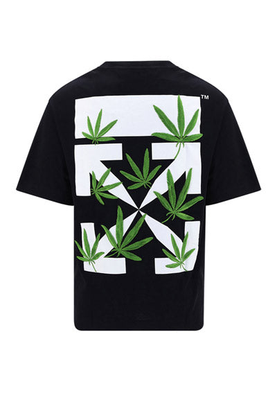 Weed Arrows T-Shirt - Black.
