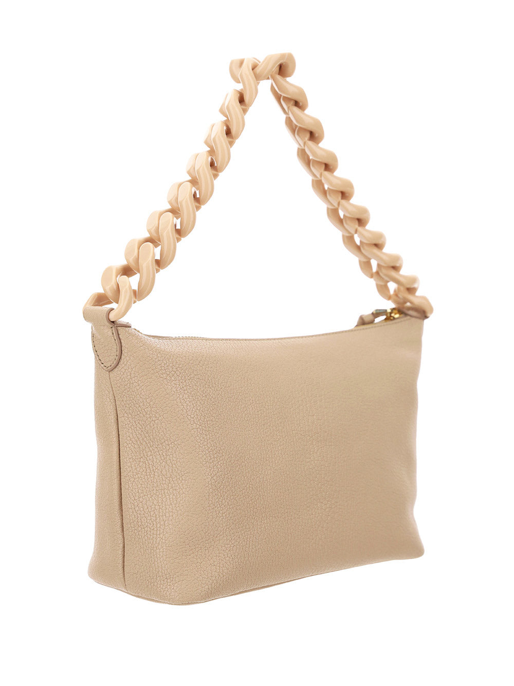 Miu Spirit Madras Leather Bag - Beige