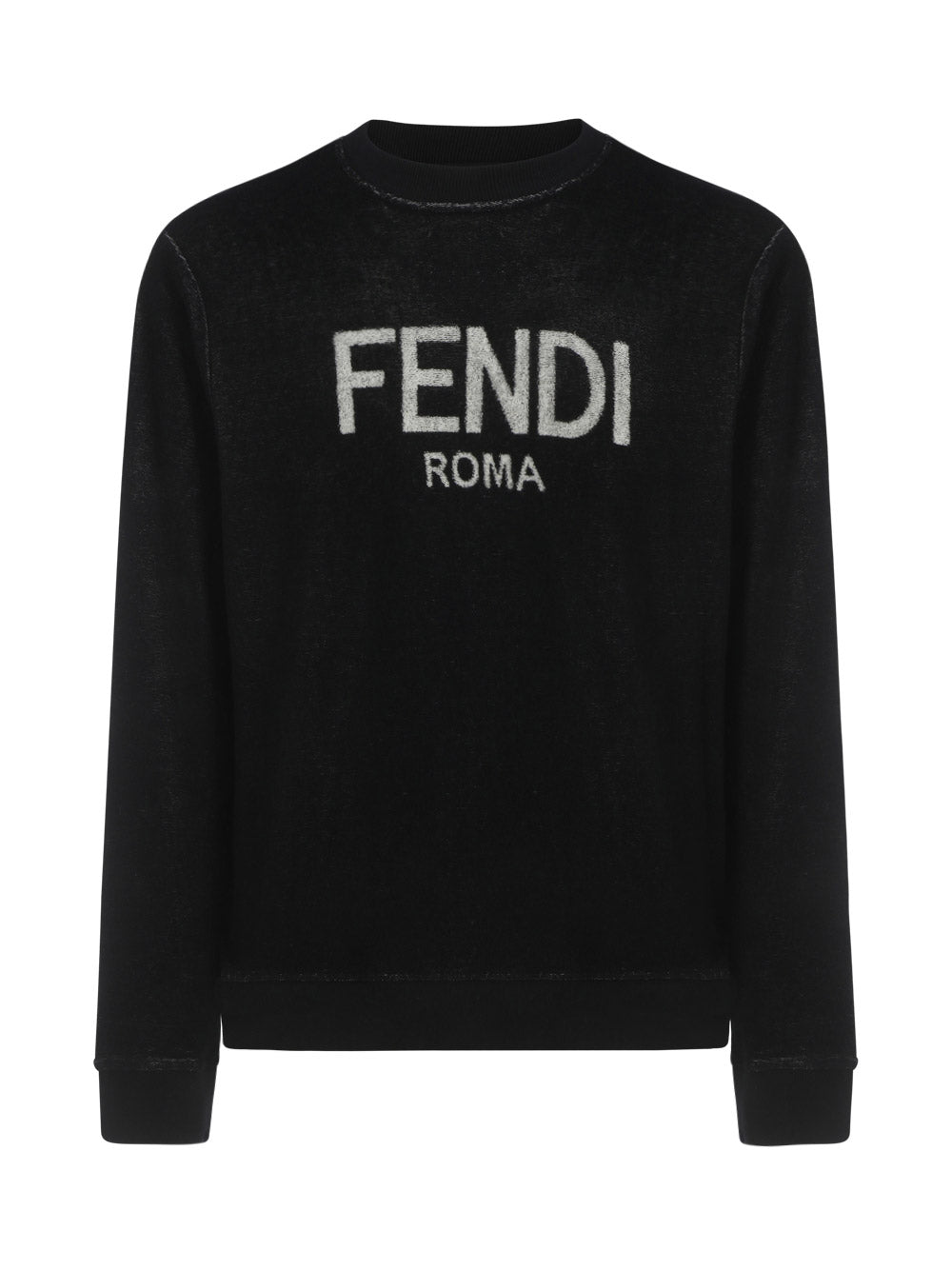 Logo-Print Cotton-Blend Terry Sweatshirt - Black