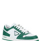 Downtown Leather Sneakers - White / Green
