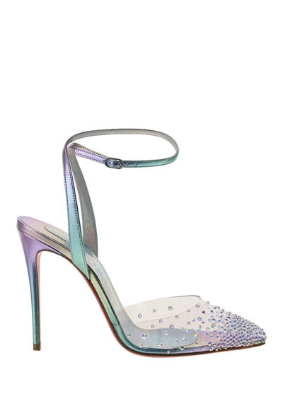 Spikaqueen 100mm Pumps - Transparent / Multi