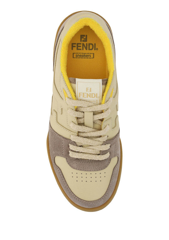 Match Suede Low-Top - Beige