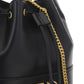 VLogo Small Bucket Bag - Black