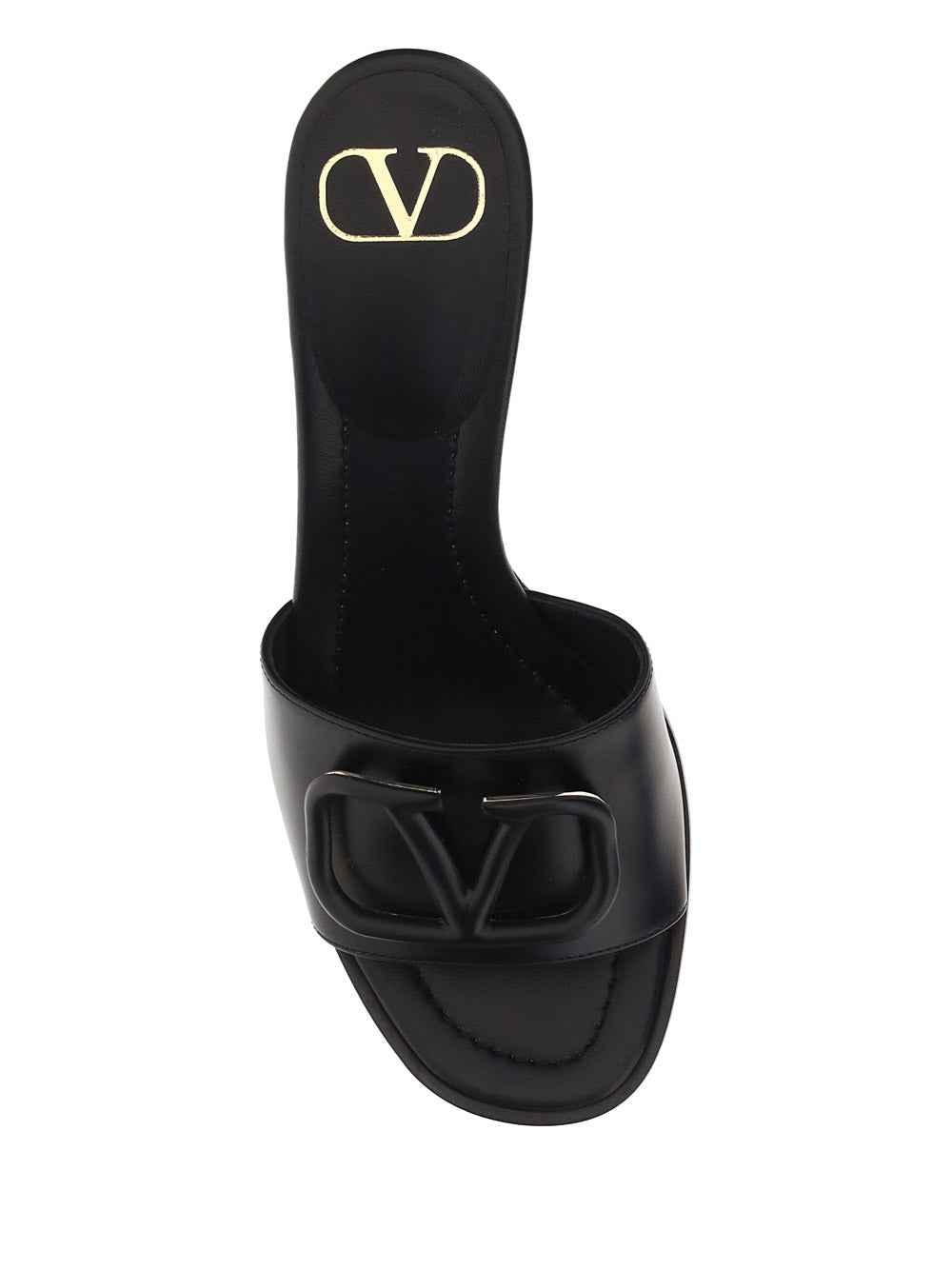 VLogo 80mm Sandals - Black