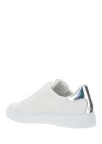Gancini Sneaker - White / Silver