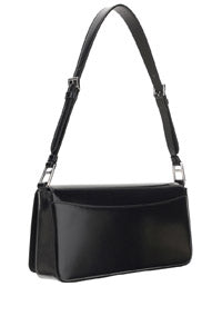 Brushed Leather Femme Bag - Black
