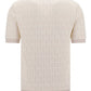 Knit Pullover FF T-Shirt - White