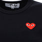 Heart Logo T-Shirt - Black