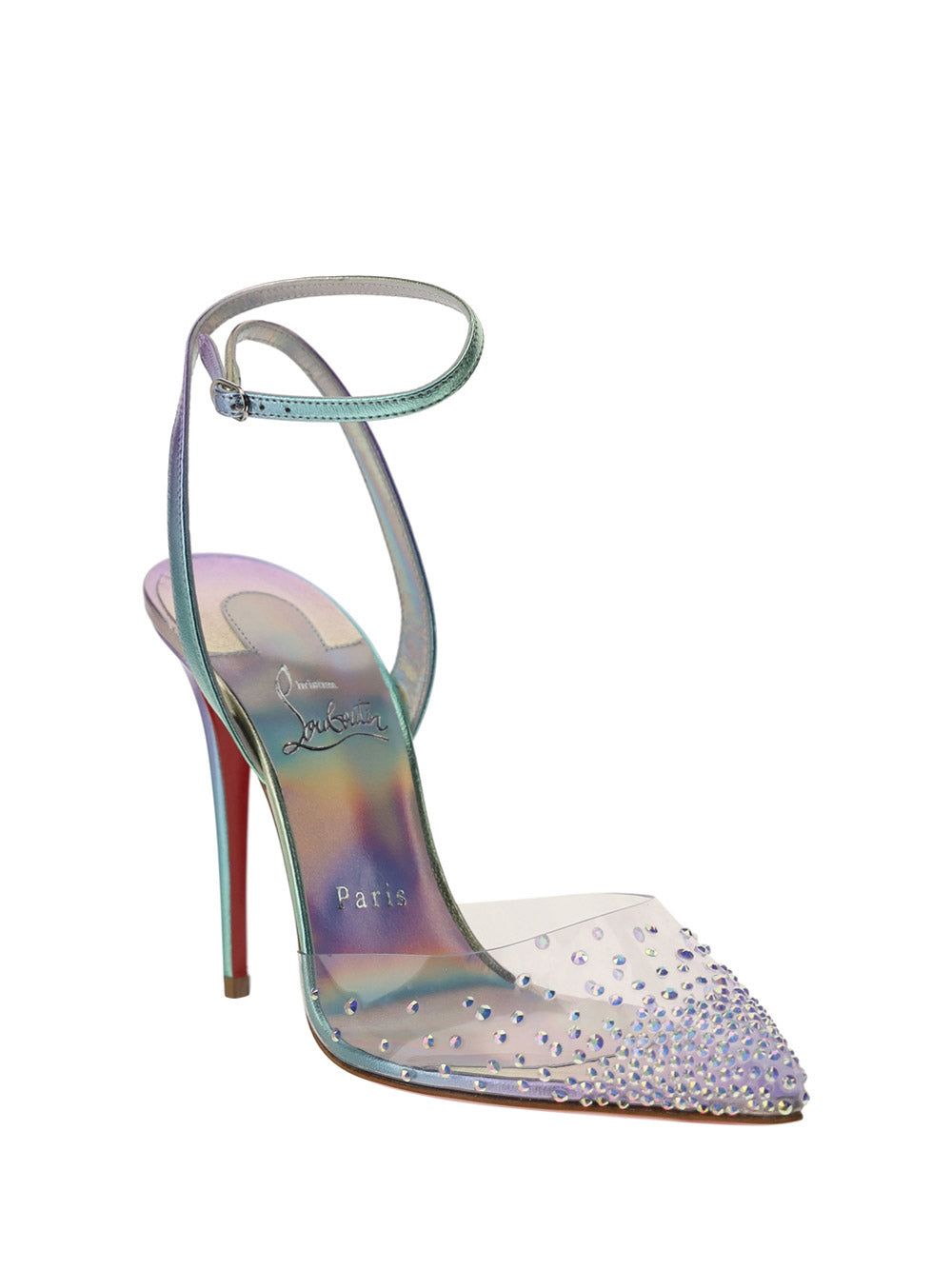 Spikaqueen 100mm Pumps - Transparent / Multi