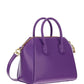Mini Antigona Bag in Box Leather - Purple
