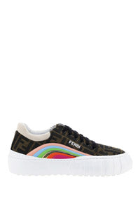 Fendi Force Sneakers - Brown / Multi